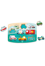 Hape Emergency Peg Puzzle