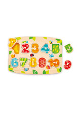 Hape Number Peg Puzzle
