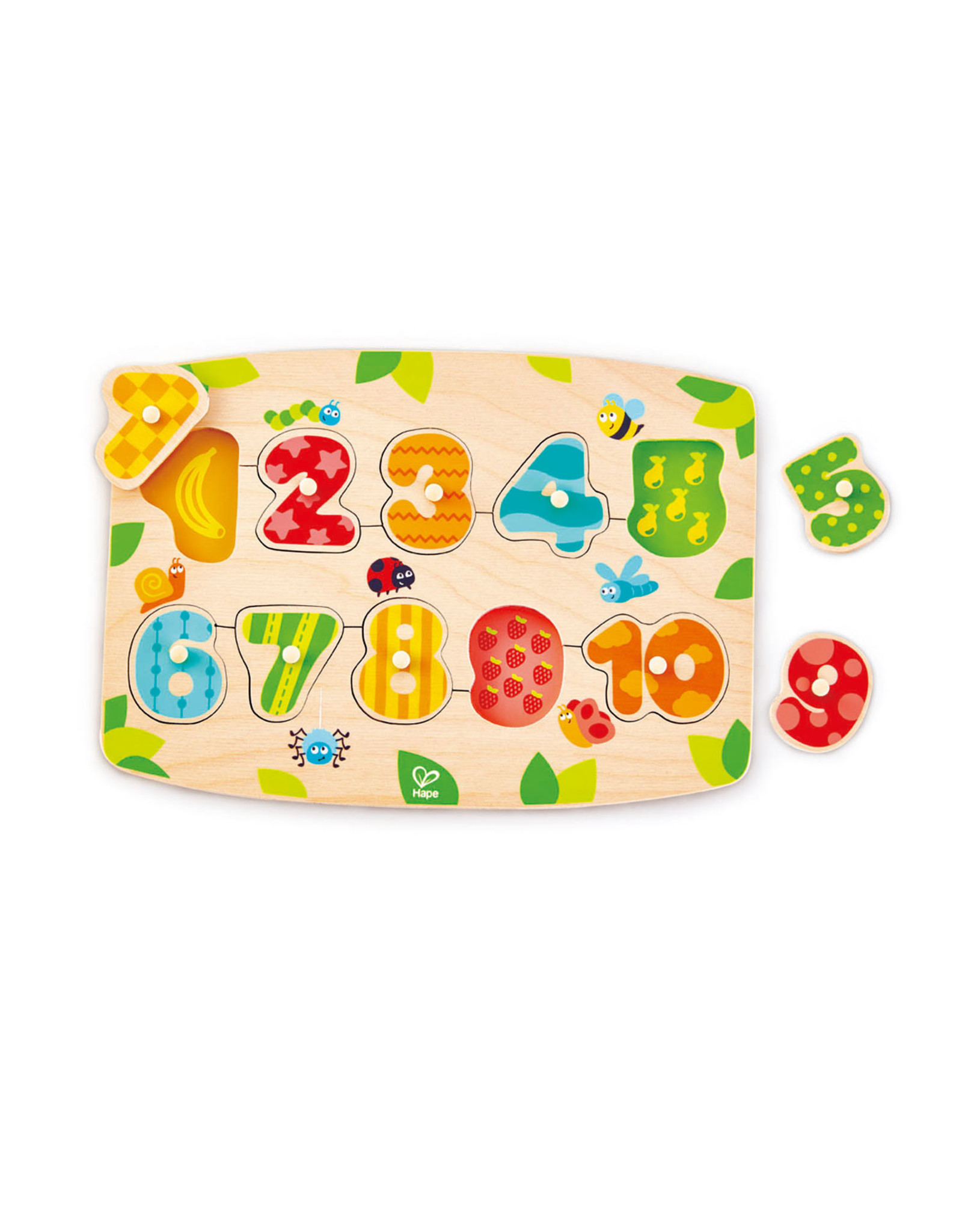 Hape Number Peg Puzzle