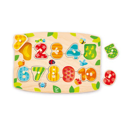 Hape Number Peg Puzzle