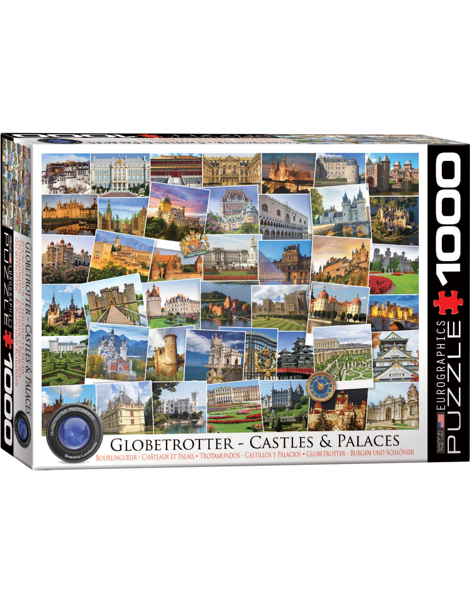 Eurographics Globetrotter Castles & Palaces 1000 pc