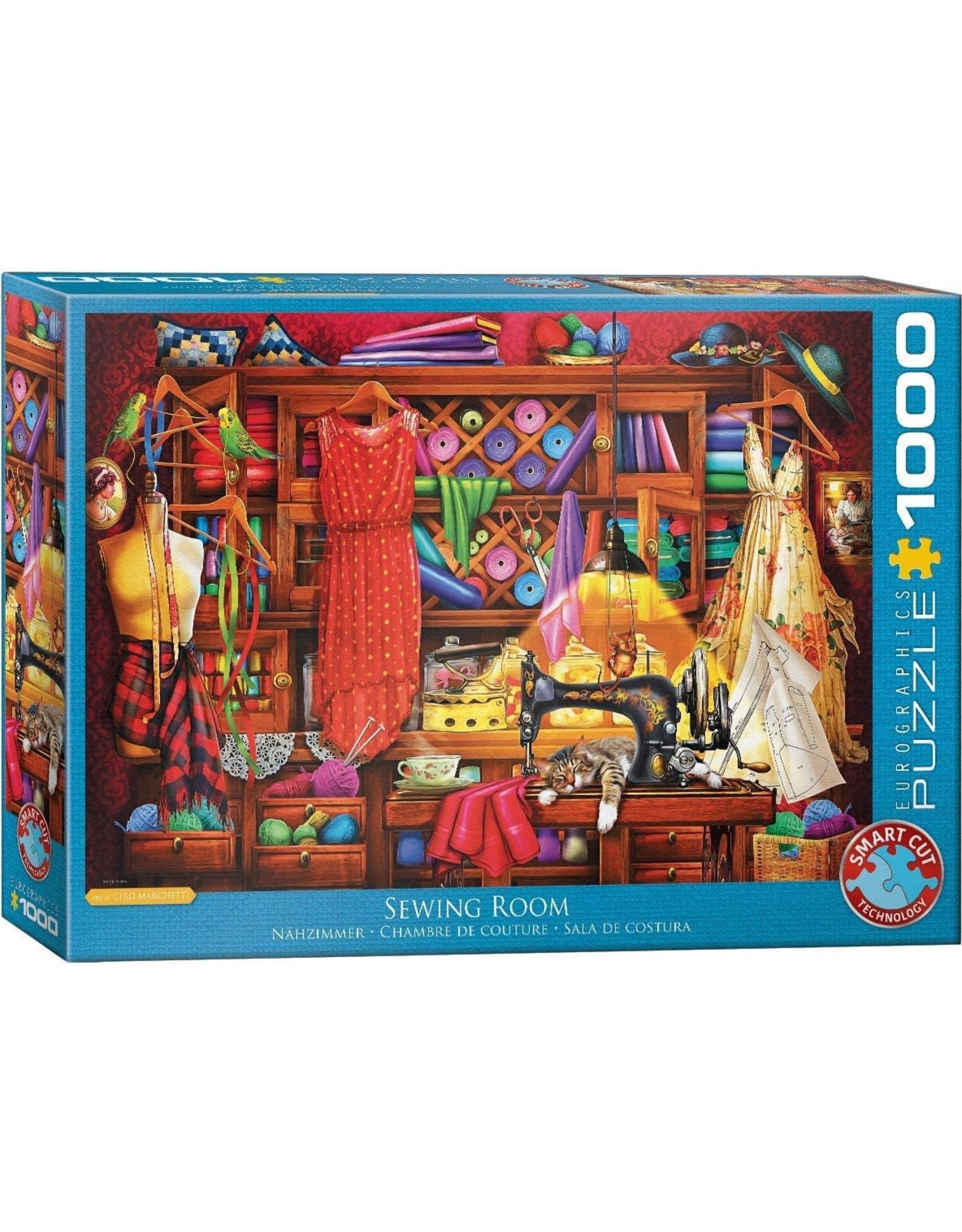 Eurographics Sewing Craft Room 1000 pc