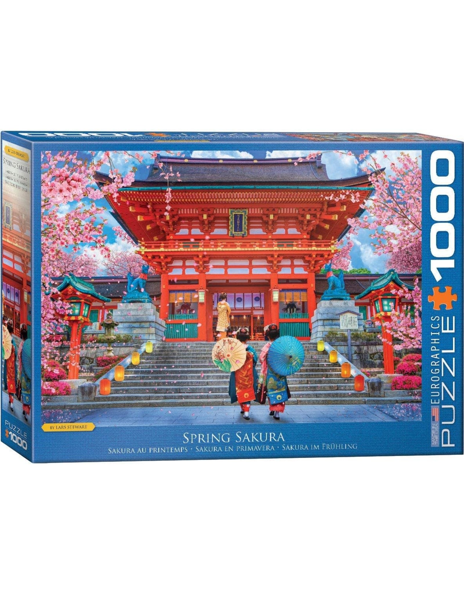 Eurographics Spring Sakura 1000 pc