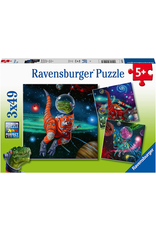 Ravensburger Dinosaurs in Space 3x49 pc