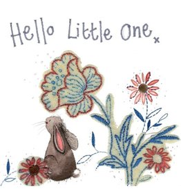 Alex Clark Art Hello Little One Card