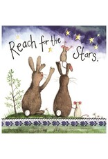 Alex Clark Art Reach For The Stars Card