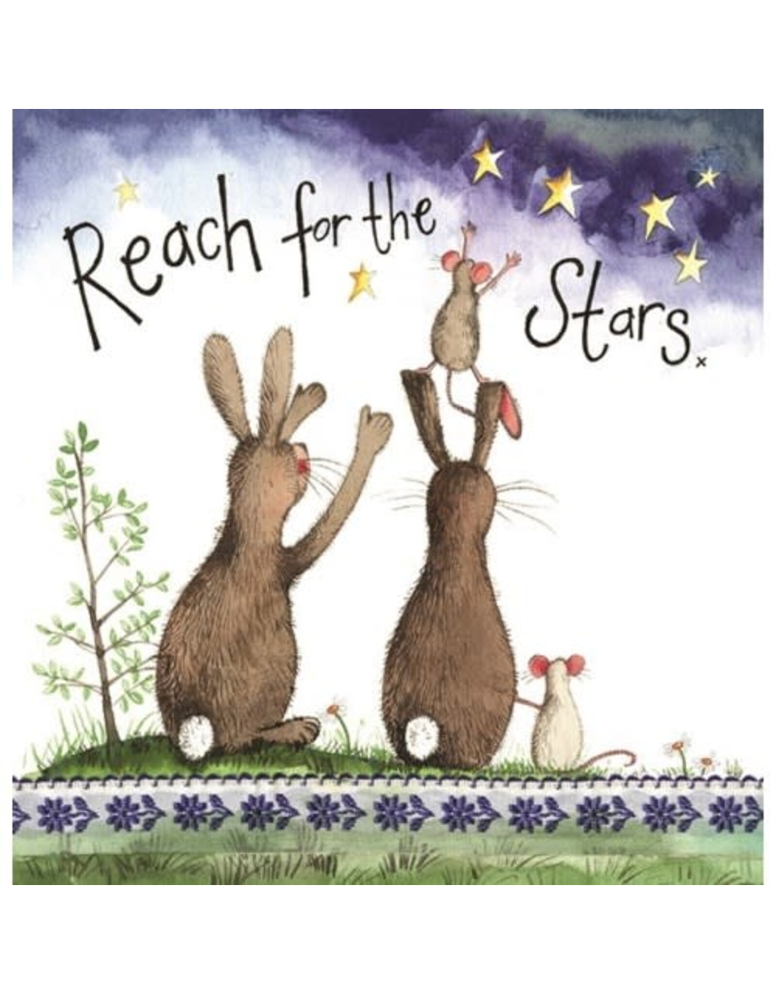 Alex Clark Art Reach For The Stars Card