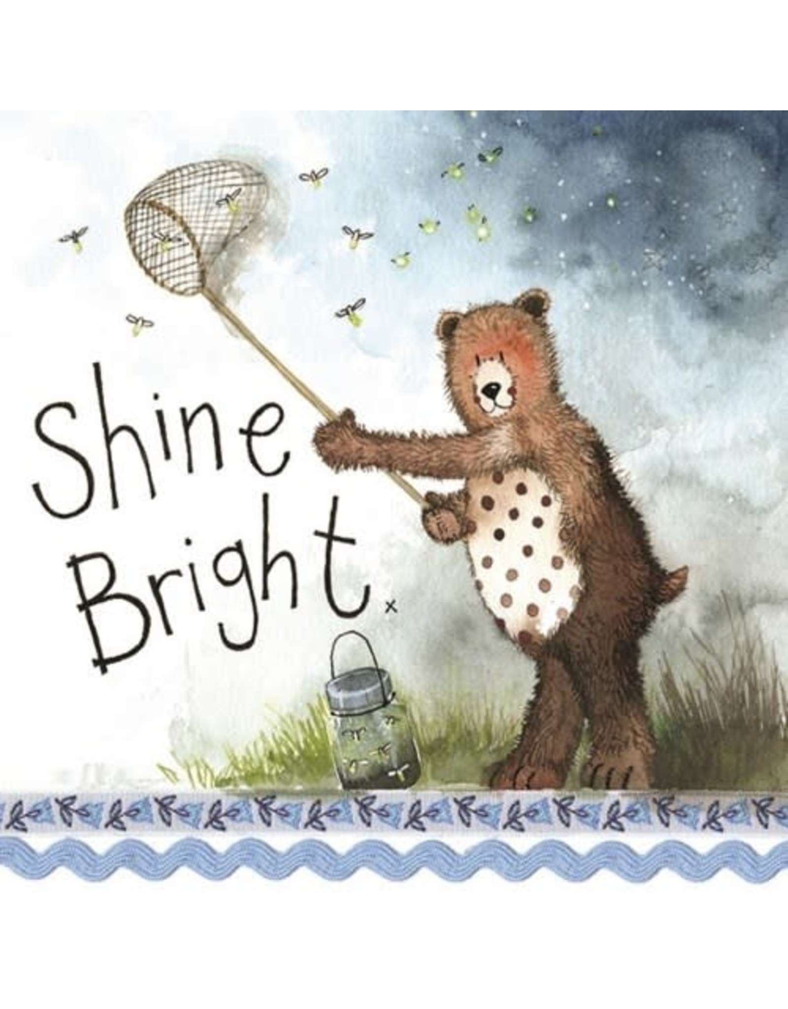 Alex Clark Art Shine Bright Card