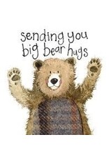Alex Clark Art Bear Hugs Card