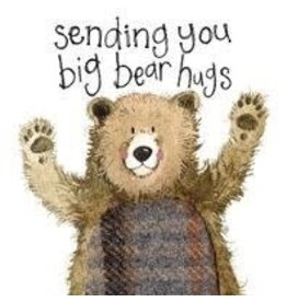 Alex Clark Art Bear Hugs Card