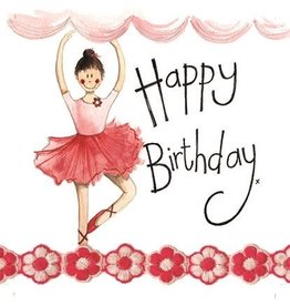 Alex Clark Art Ballerina Birthday Card