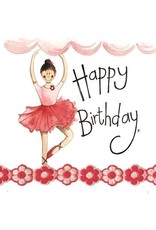 Alex Clark Art Ballerina Birthday Card