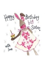 Alex Clark Art Big Sister Rabbit Birthday Card