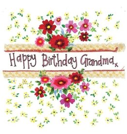 Alex Clark Art Grandma Floral Card