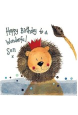 Alex Clark Art Son Lion Birthday Card