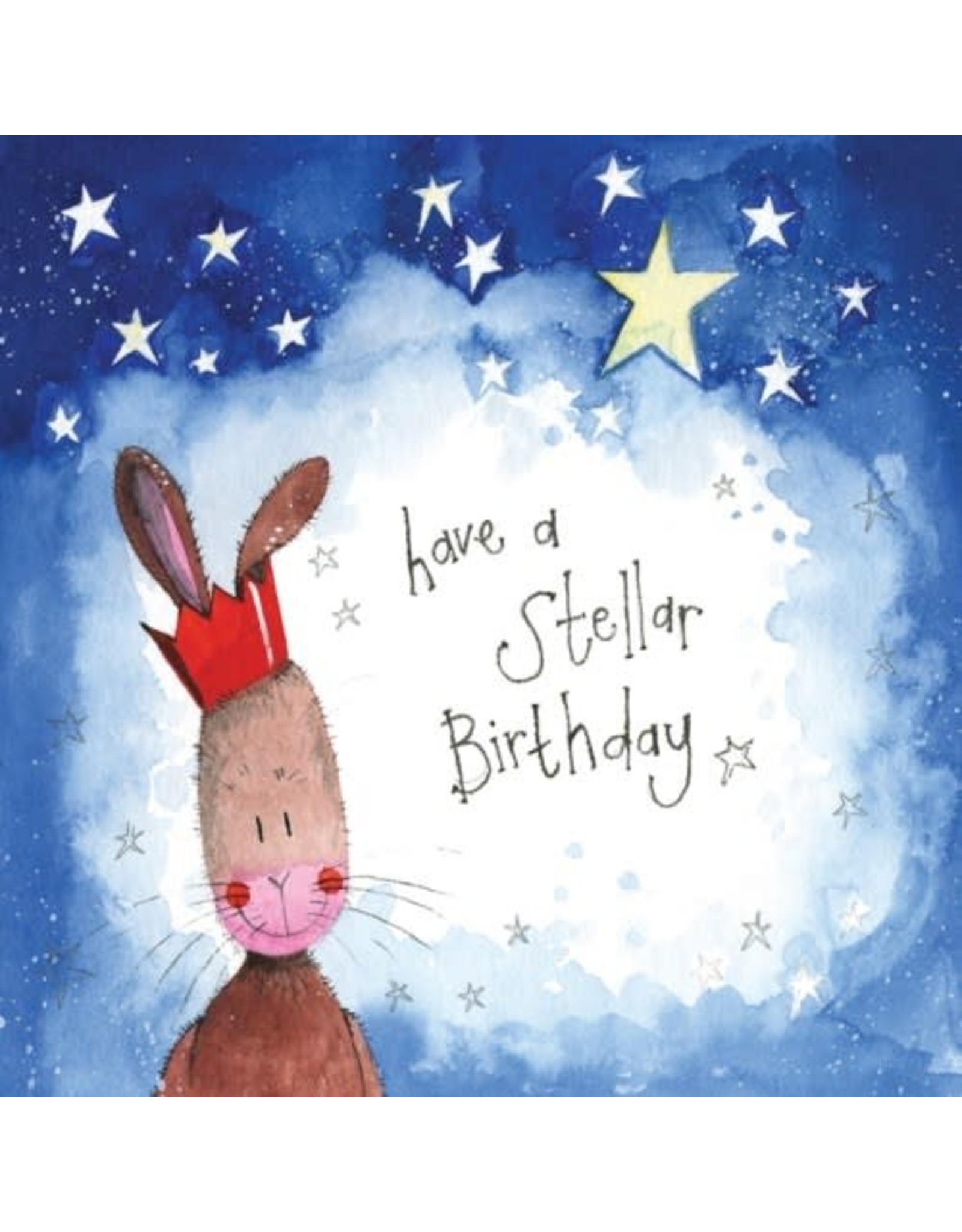 Alex Clark Art Starlight Stellar Birthday Card