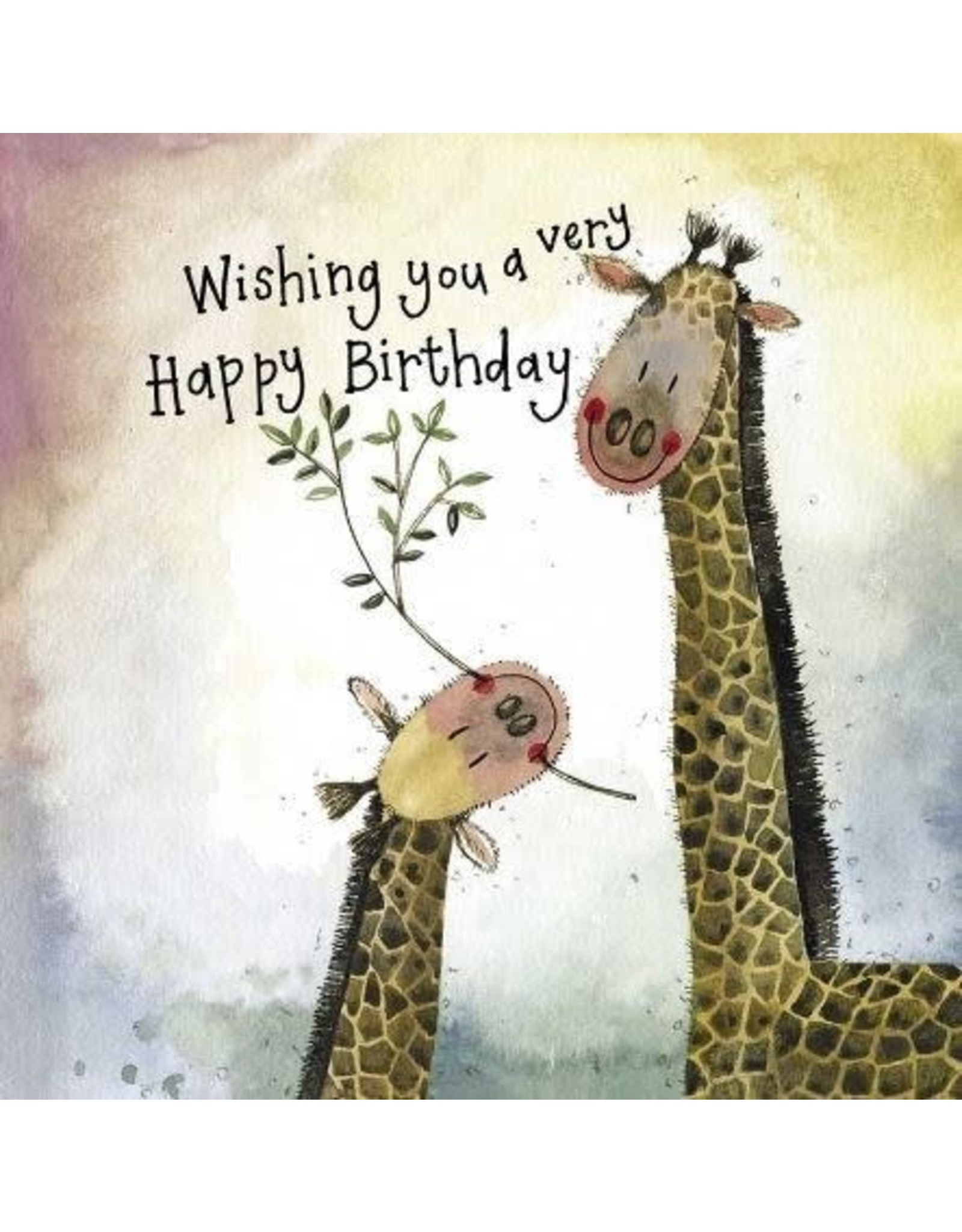 Alex Clark Art Starlight Giraffe Birthday Card