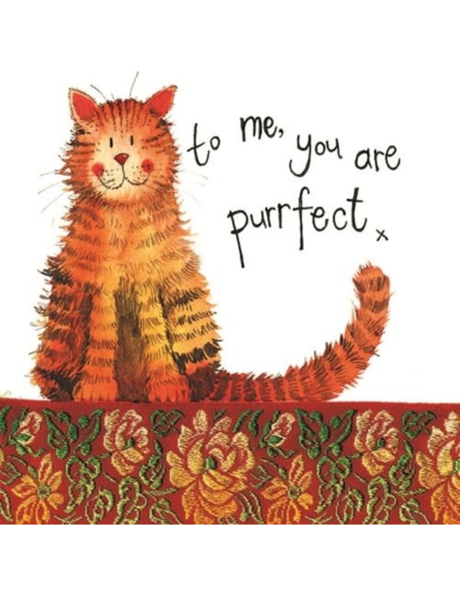 Alex Clark Art Purrfect Card
