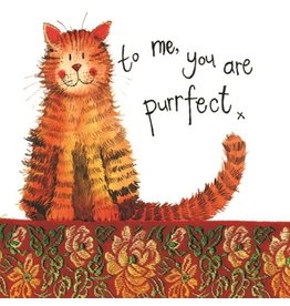 Alex Clark Art Purrfect Card