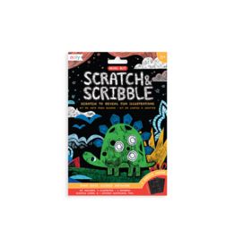 Ooly Mini Scratch & Scribble Art Kit: Dino Days