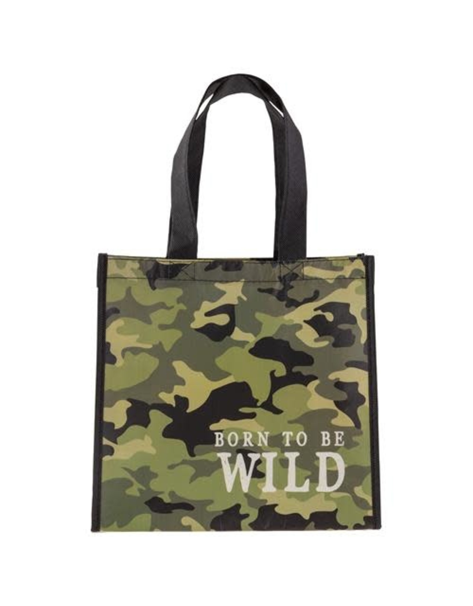 Stephen Joseph Small Recycled Gift Bag - Born to Be Wild Camo