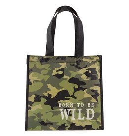 Stephen Joseph Small Recycled Gift Bag - Born to Be Wild Camo