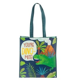 Stephen Joseph Large Recycled Gift Bag - Dino