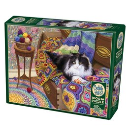 Cobble Hill Comfy Cat 1000 pc