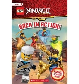 Scholastic Back in Action! (LEGO Ninjago: Reader with Stickers)