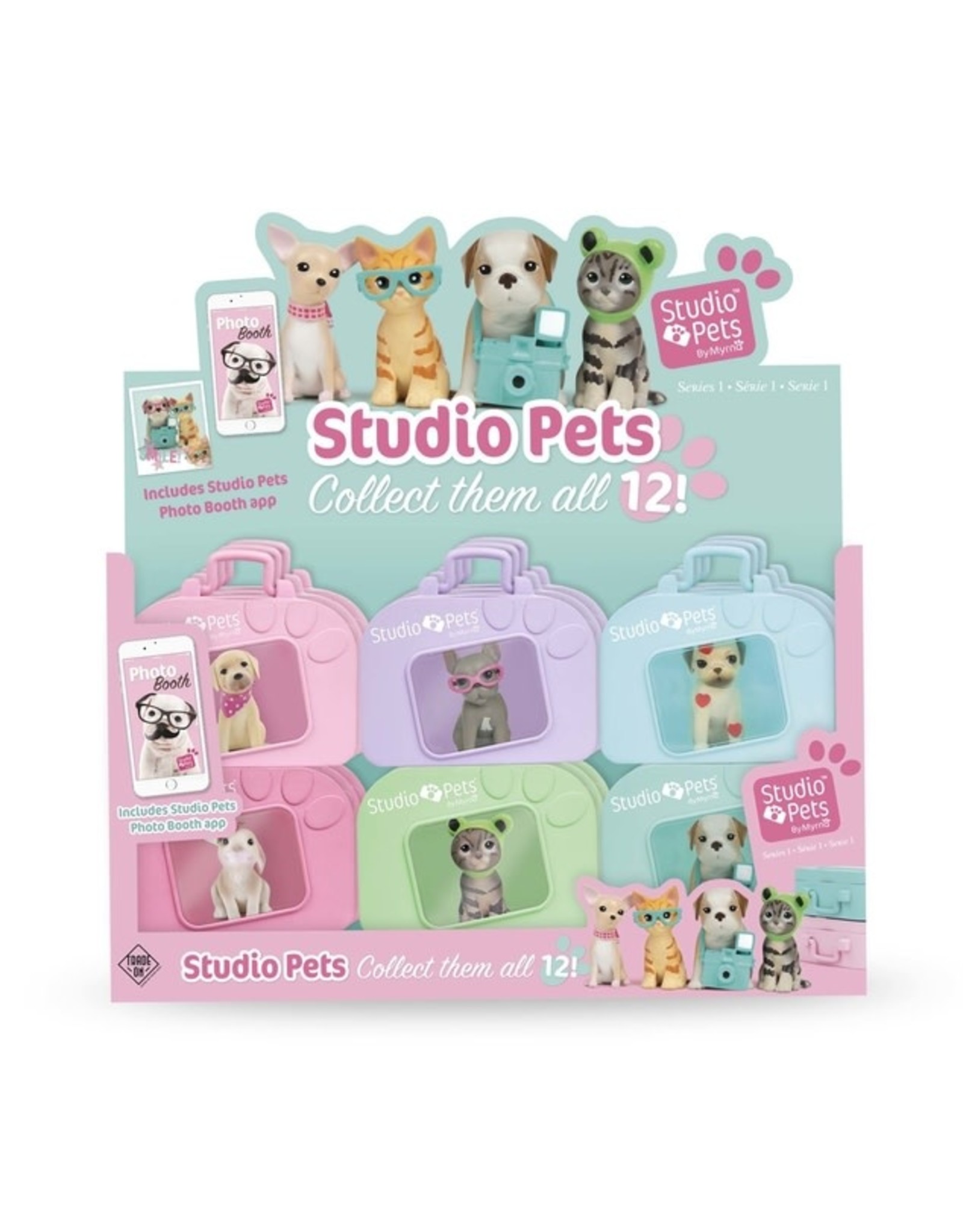 Studio Pets Toy Figurine Asst.