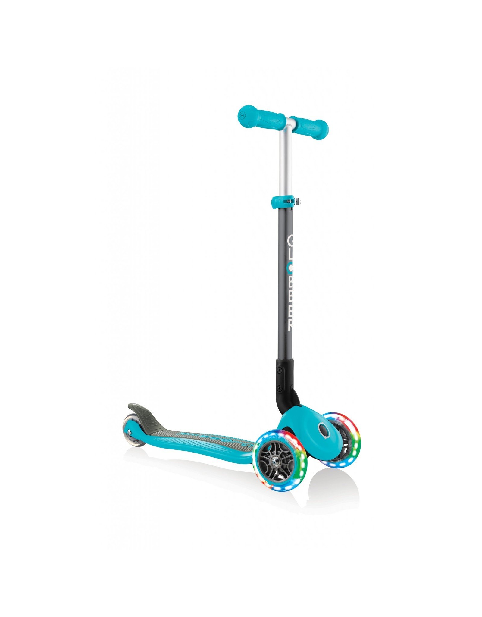 Globber Scooters & Bikes Globber Primo Foldable with Lights - Teal