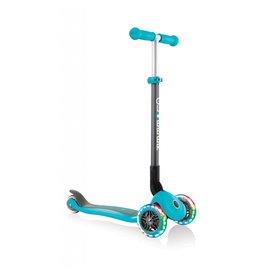 Globber Scooters & Bikes Globber Primo Foldable with Lights - Teal