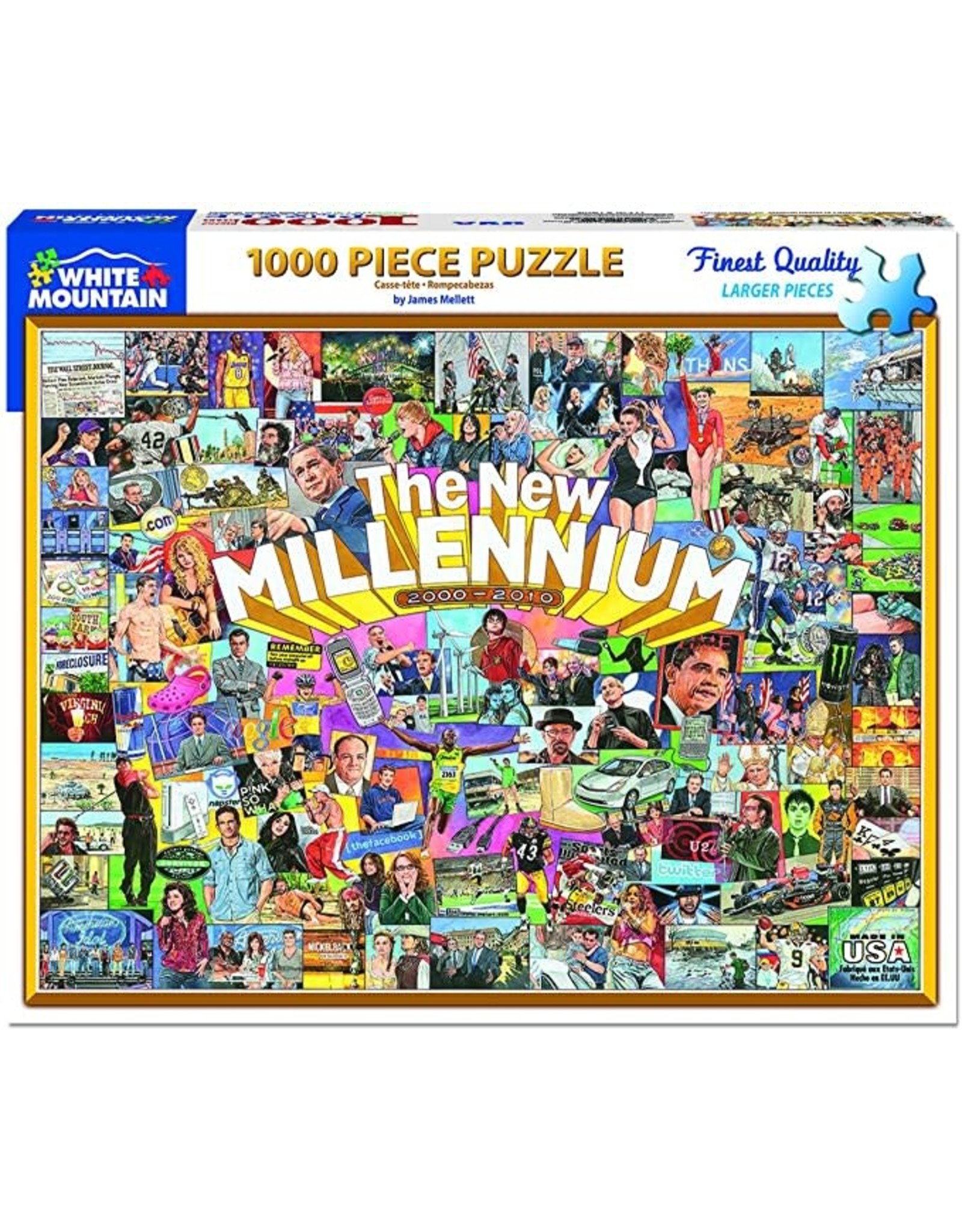 White Mountain Puzzles The New Millennium 1000 pc