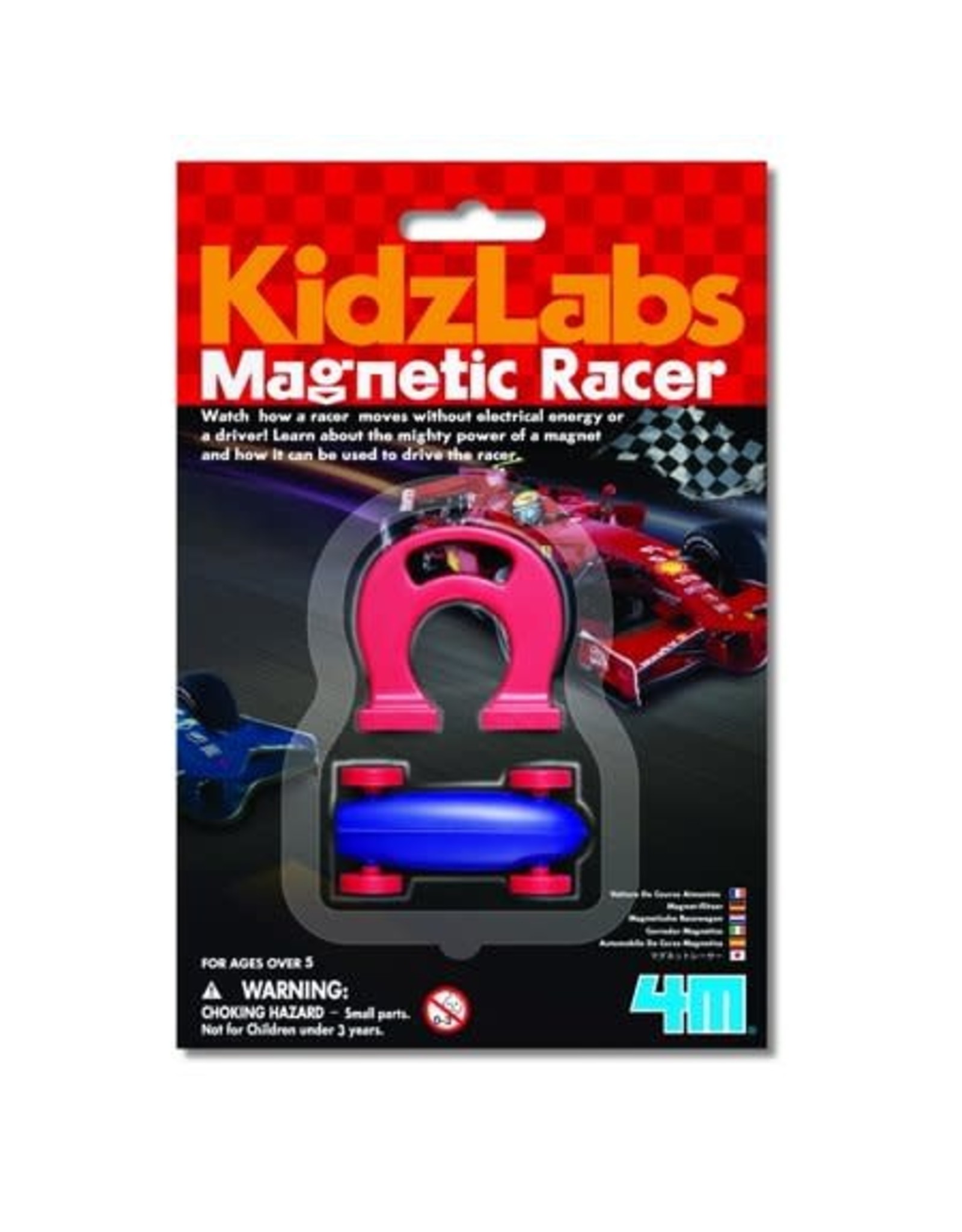 4M Kidzlabs Magnetic Racer