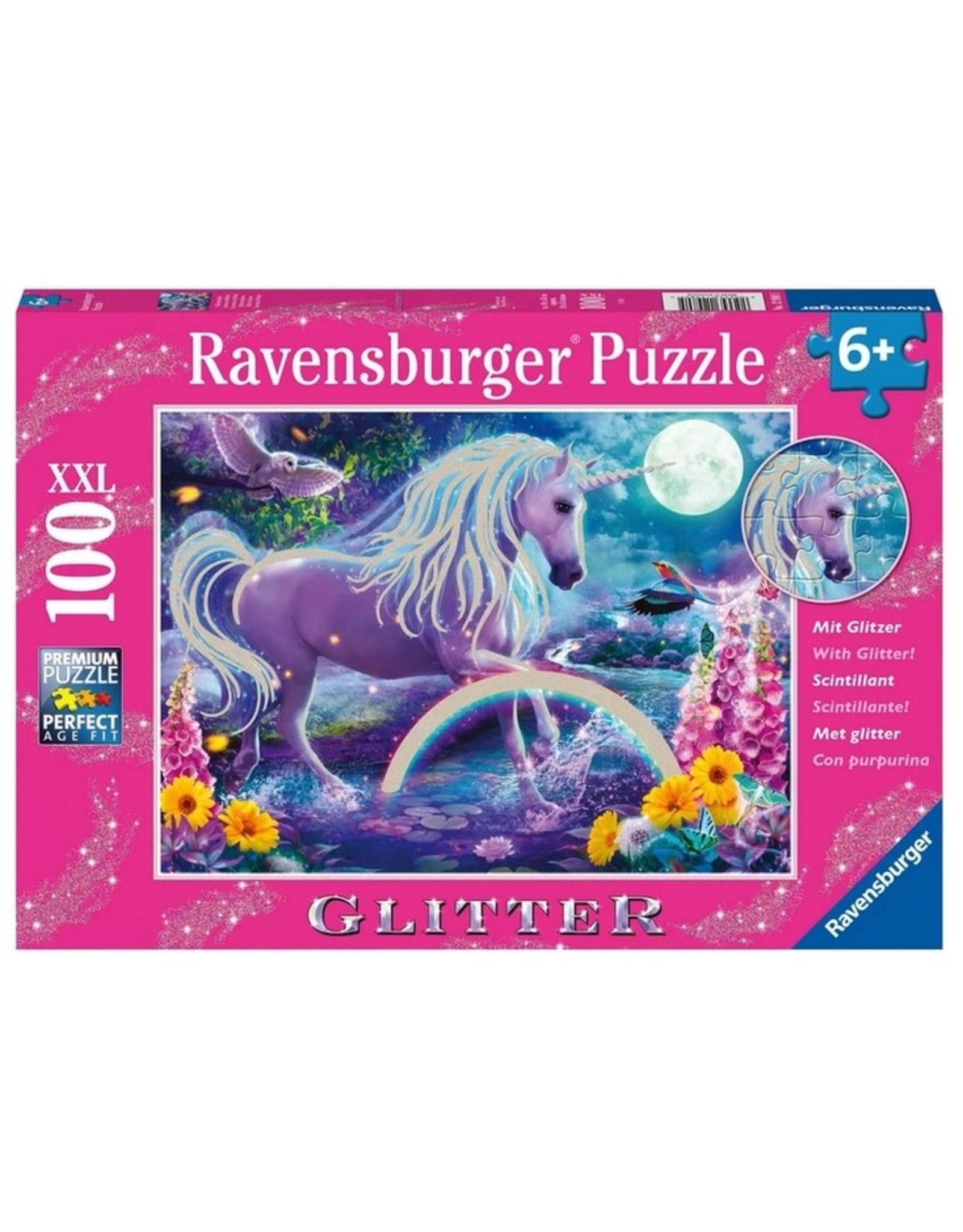 Ravensburger Glitter Unicorn 100 pc
