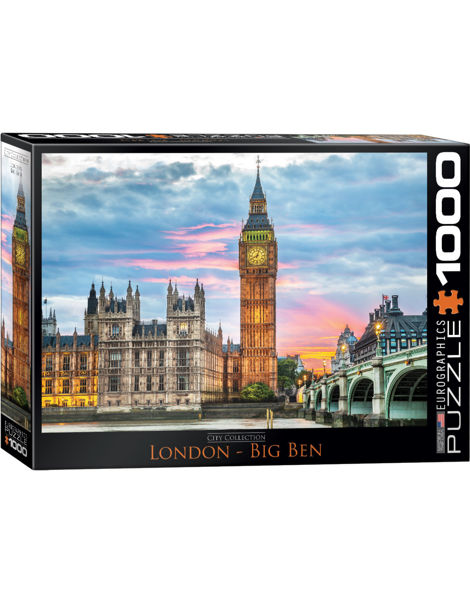 Eurographics London Big Ben 1000 pc