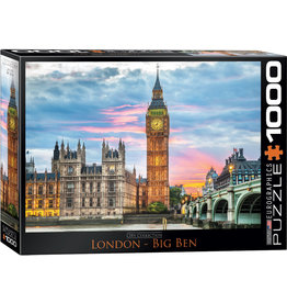 Eurographics London Big Ben 1000 pc