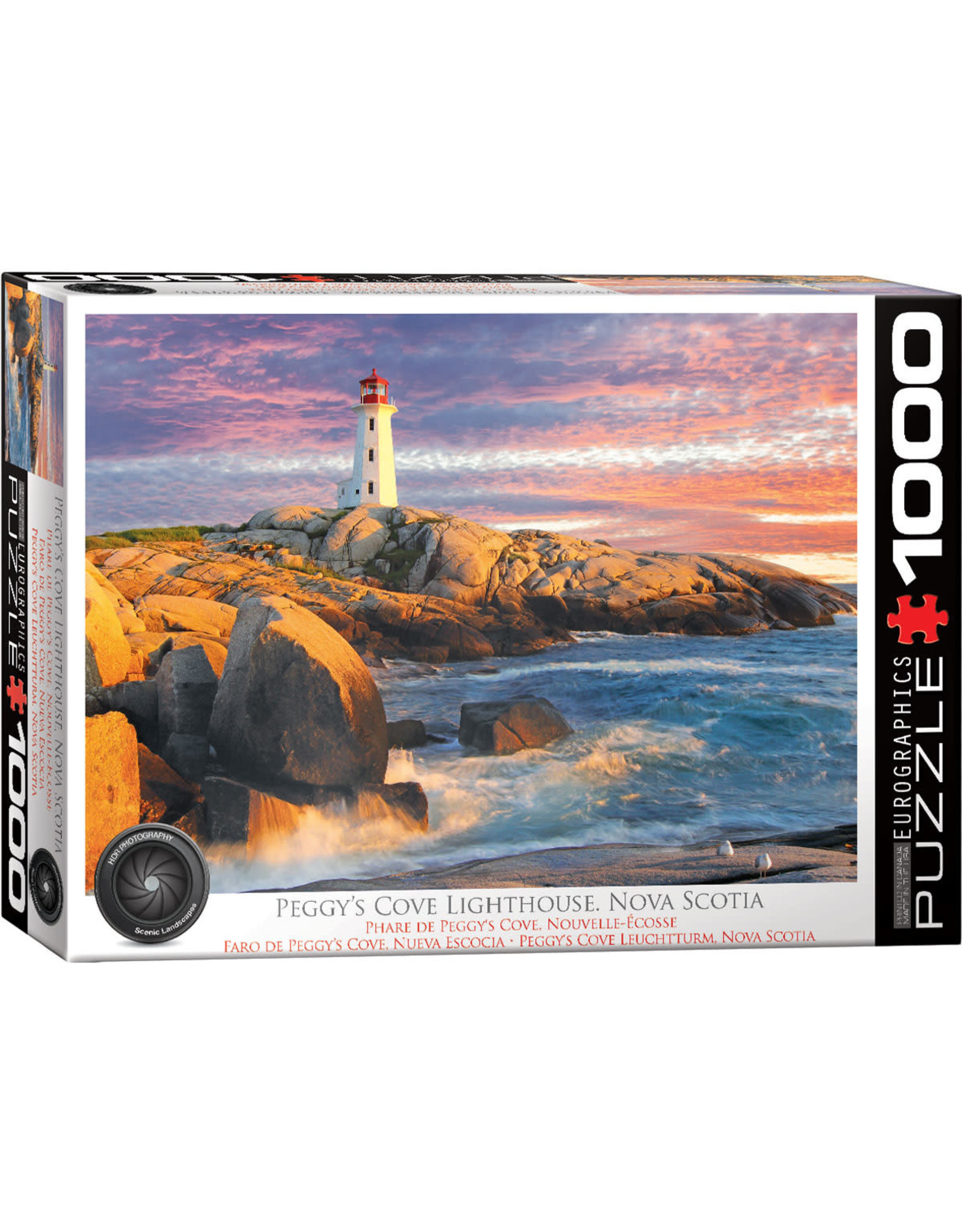 Eurographics Peggy’s Cove Lighthouse - Nova Scotia 1000 pc