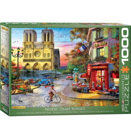 Eurographics Notre Dame Sunset 1000 pc