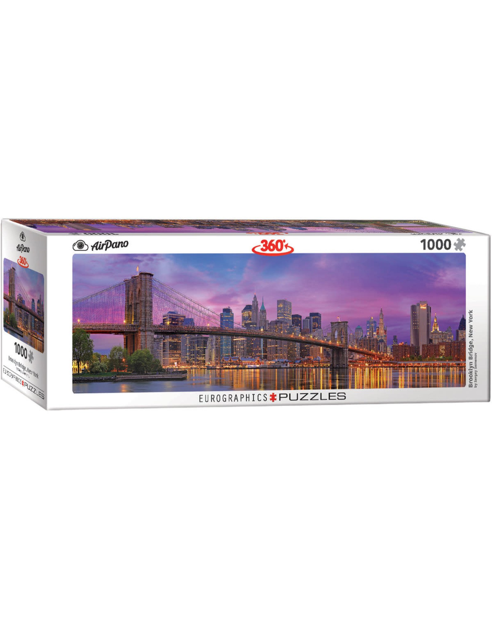 Eurographics Brooklyn Bridge New York 1000 pc Panoramic