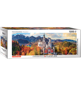Eurographics Neuschwanstein Castle in Fall 1000 pc Panoramic