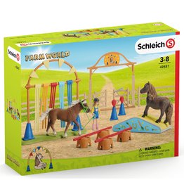 Schleich Pony Agility Training