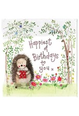 Alex Clark Art Hedgehog Birthday Card