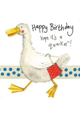 Alex Clark Art Quacker Birthday Card