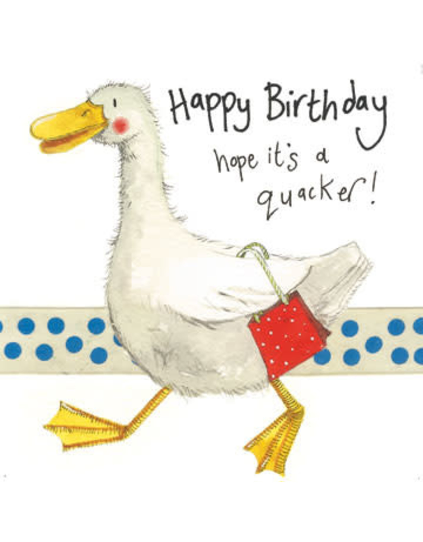 Alex Clark Art Quacker Birthday Card