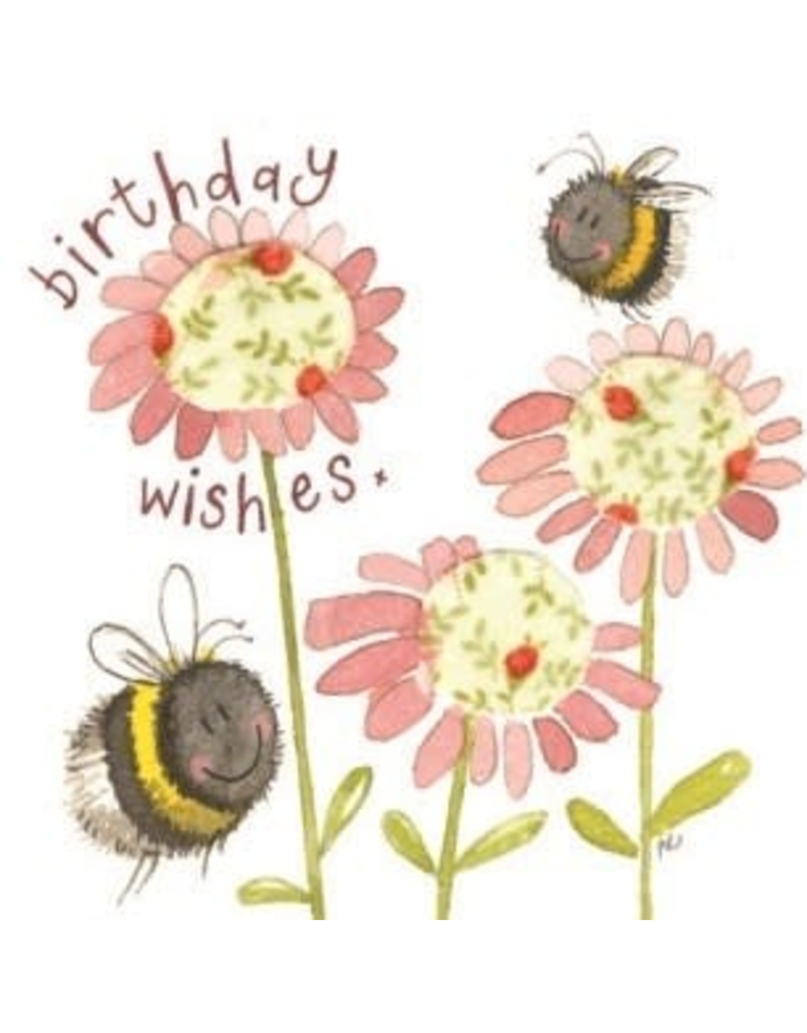 Alex Clark Art Birthday Bees Card