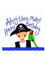 Alex Clark Art Pirate Birthday Card