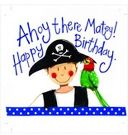 Alex Clark Art Pirate Birthday Card