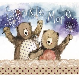 Alex Clark Art Sparkle More Card