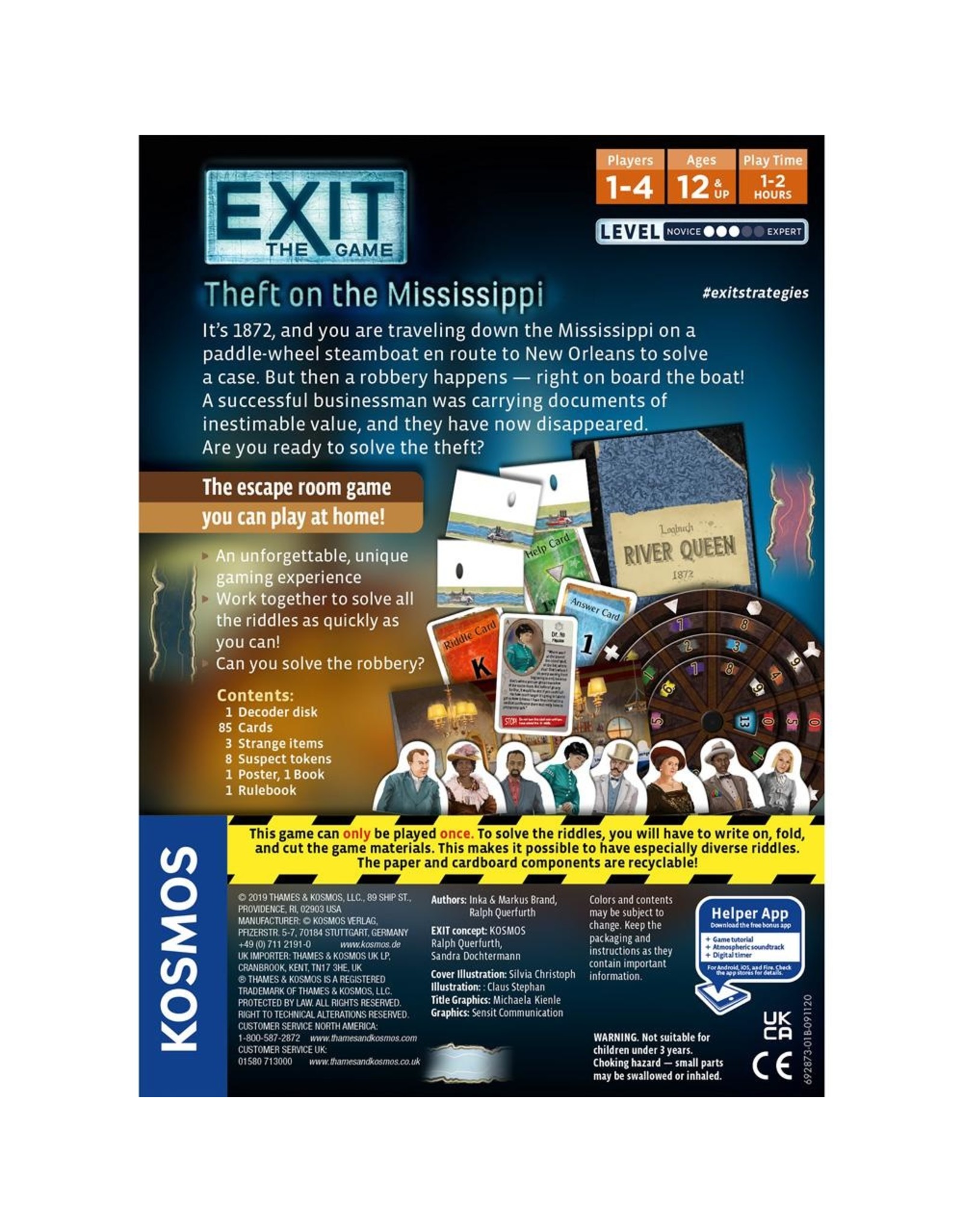 Thames & Kosmos EXIT: Theft on the Mississippi